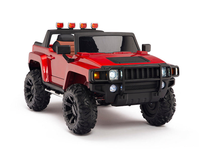 Load image into Gallery viewer, Ride On RC Car Hummer Style Truck For Children W/Magic Cars® Parental Remote Control
