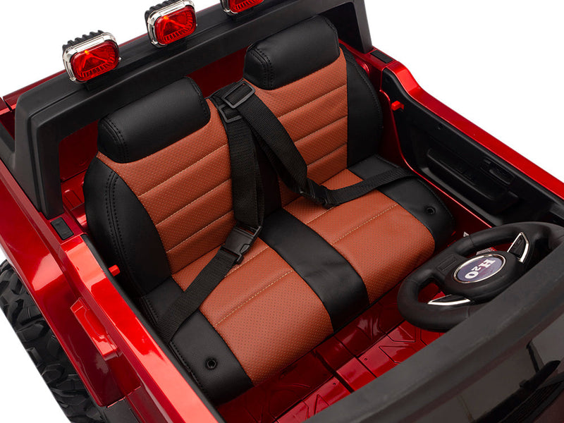 Load image into Gallery viewer, Ride On RC Car Hummer Style Truck For Children W/Magic Cars® Parental Remote Control
