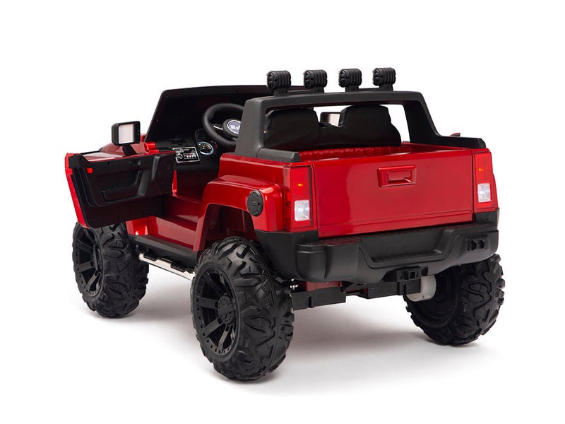 Load image into Gallery viewer, Ride On RC Car Hummer Style Truck For Children W/Magic Cars® Parental Remote Control
