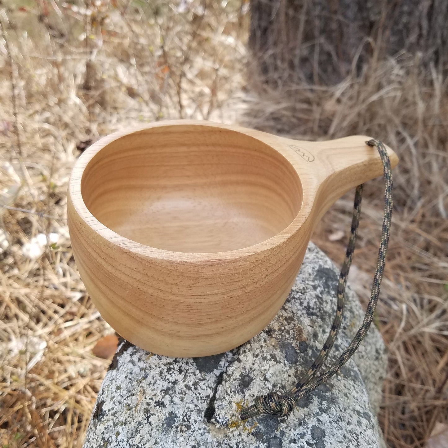 Kyrre™ Carved Nordic Kuksa - Solid Wood Camp Mug - Large 12 oz (350ml)
