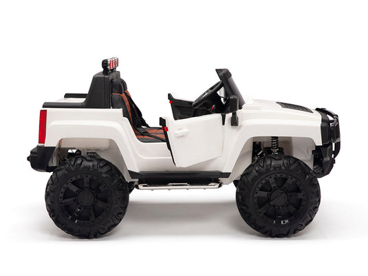 Ride On RC Car Hummer Style Truck For Children W/Magic Cars® Parental Remote Control