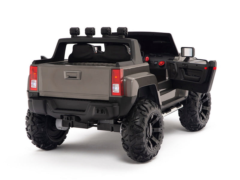 Load image into Gallery viewer, Ride On RC Car Hummer Style Truck For Children W/Magic Cars® Parental Remote Control
