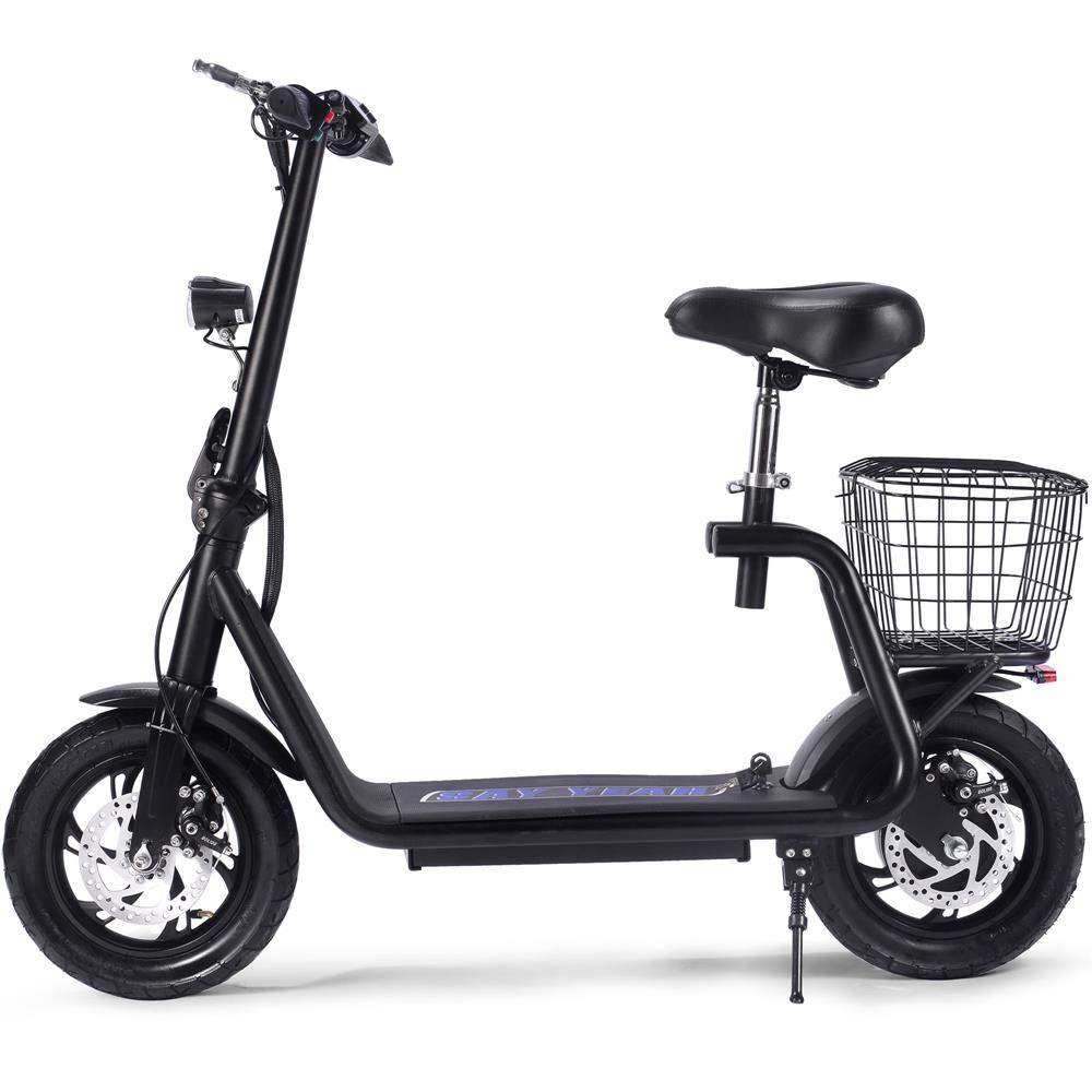 Mototec Metro 36v 350w Lithium Electric Scooter Black - Skoutley Outdoors LLC