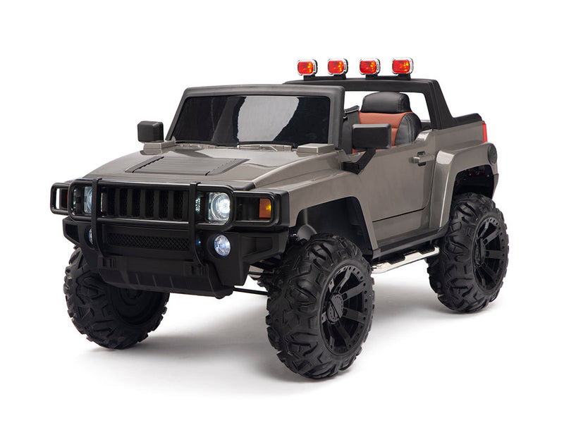 Load image into Gallery viewer, Ride On RC Car Hummer Style Truck For Children W/Magic Cars® Parental Remote Control
