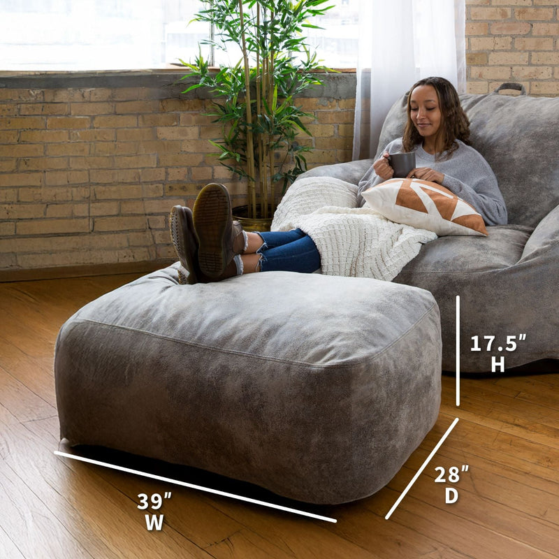 Load image into Gallery viewer, Nestle Loveseat Ottoman
