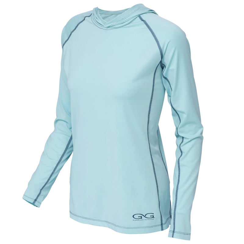 Load image into Gallery viewer, Sea Glass Ladies&#39; Performance Hoody
