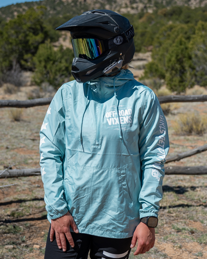 Load image into Gallery viewer, Rockstar  Pullover Windbreaker
