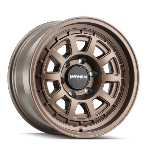 Mayhem 8303 Voyager 15x7 / 5x100 BP / 15mm Offset / 56.1mm Hub Dark Bronze Wheel