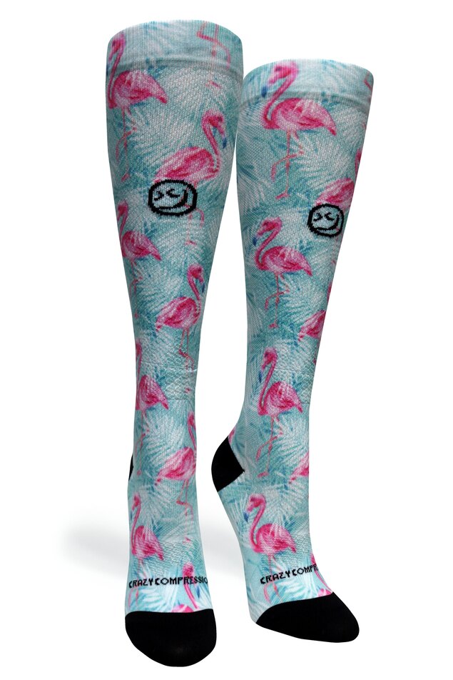 Load image into Gallery viewer, Tropical Flamingo - (Standard &amp; Extra Wide)
