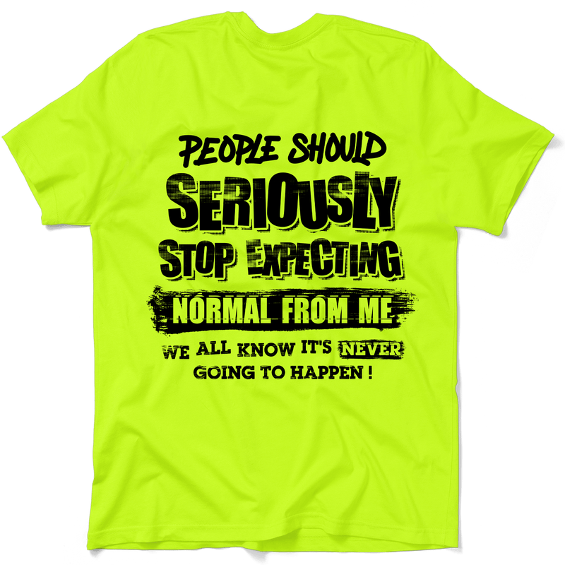 Load image into Gallery viewer, Should Stop Expecting - Safety Yellow Shirts
