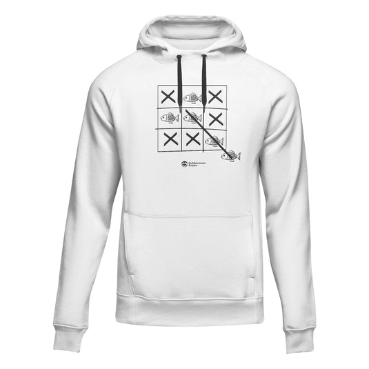 Fish Tick Tack Toe Unisex Hoodie
