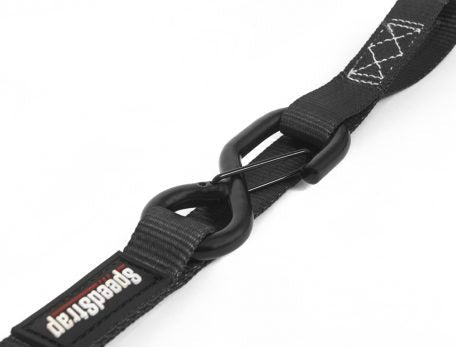 PRP SPEEDSTRAP 1" x 15' Ratcheting Tie Down Straps w/ 'S' Hooks & Soft Ties - 2 Pack