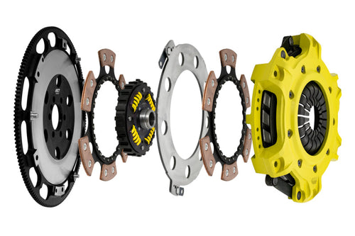 ACT Chevy Camaro/Corvette LS1/LS2/LS3/LS6/LS7 Mod-Twin 10.5 XT Sprung Disc Race Clutch Kit T2RS-G13