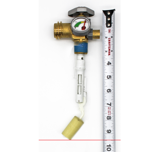 Flame King 3lb OPD Valve with Float Gauge
