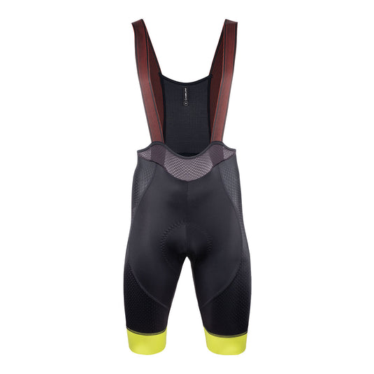 2024 Nalini COLOR Men's Bib Shorts (Black / Yellow) M, L, XL