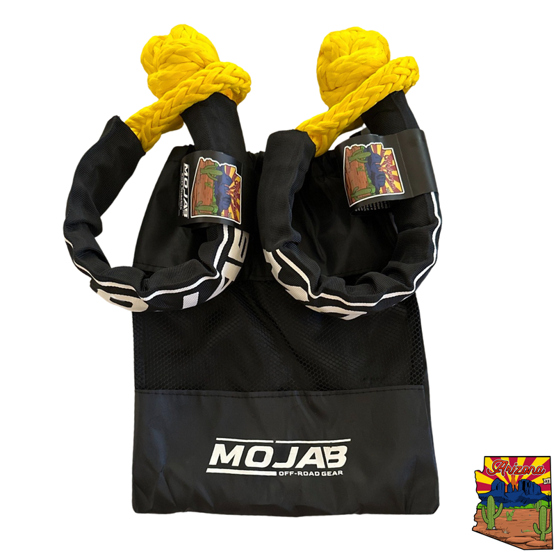 Load image into Gallery viewer, Soft Shackle 1/2&#39;&#39; x 22&#39;&#39; with sleeve and bag (Set of 2 Shackles) (Lifetime Warranty)
