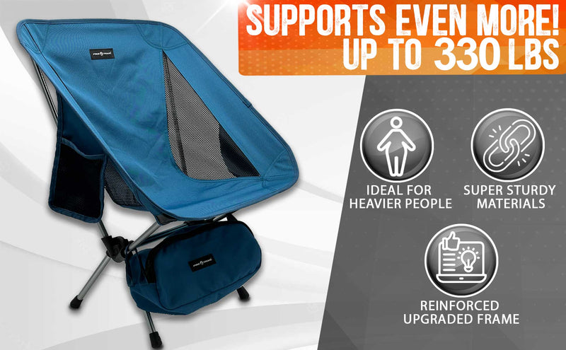 Load image into Gallery viewer, Pike Trail Ultralight Compact Outdoor Camping Tailgate Festival Beach Chair
