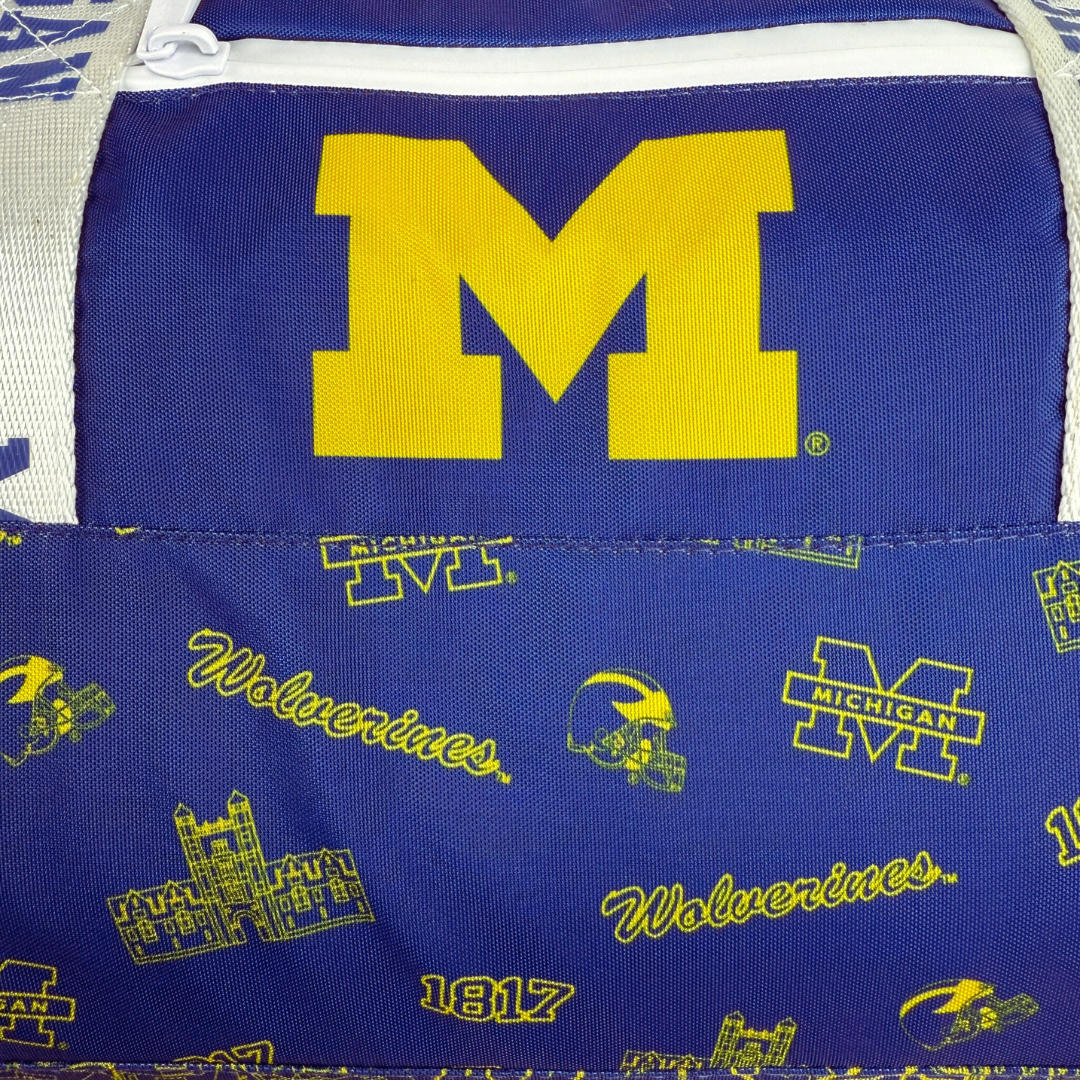 University of Michigan Duffel Cooler