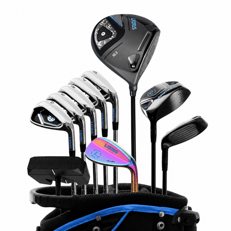 Load image into Gallery viewer, Lazrus Golf 11 pc Set - LAZ2 Driver, 3W, 1H, 6-PW Irons, 52° Wedge, Putter &amp; Bag Optional
