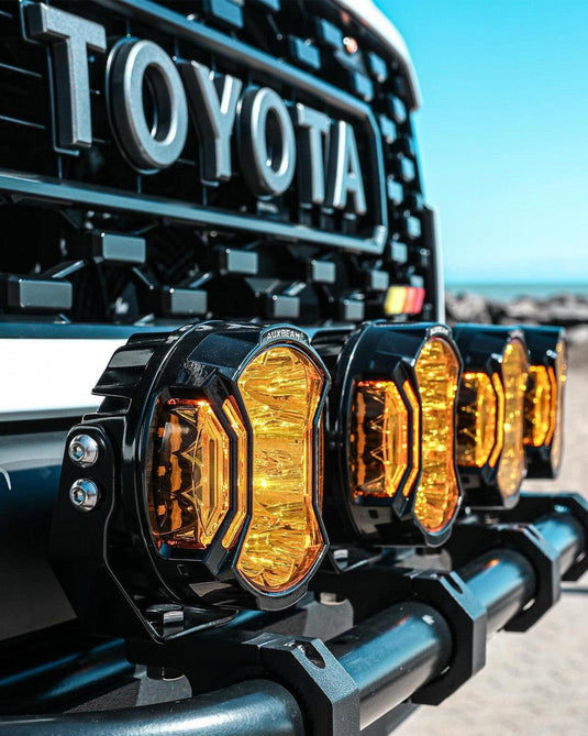 V-ULTRA Series LED Side Shooter Amber/White Pod Lights with Amber DRL