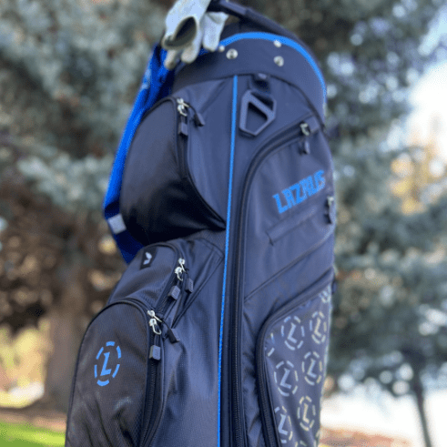 Load image into Gallery viewer, Lazrus Golf Premium Black Golf Bags

