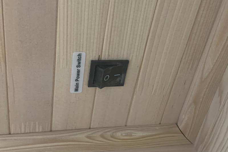 Load image into Gallery viewer, Blisspod | Vienna | Far Infrared Sauna | Canadian Hemlock Very Low EMF | 72.8"H x 35.4"W x 25.6"D | 1 Person
