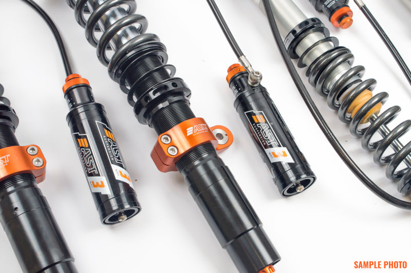 Load image into Gallery viewer, AST 10-17 Renault Megane 3 RS DZ FWD 5300 Series Coilovers w/ Springs &amp; Droplink - QDC Rear
