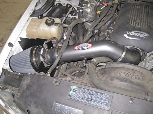 AEM Induction AEM 99-06 Chevy/GMC 5.3/6.0L Silver Brute Force Intake 21-8000DC