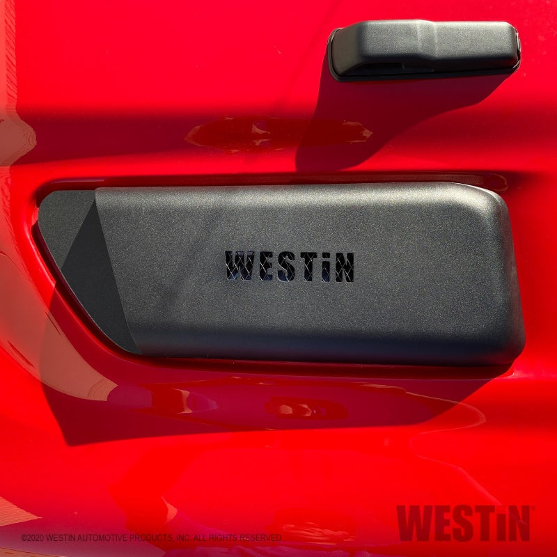 Load image into Gallery viewer, Westin 2020 Jeep Gladiator HDX Drop Nerf Step Bars - Textured Black
