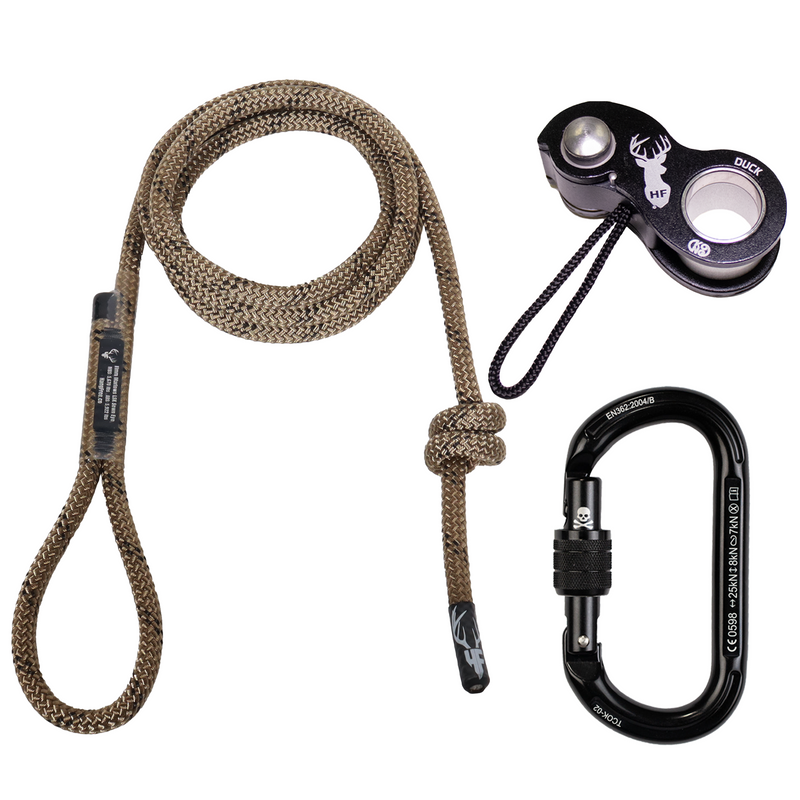 Load image into Gallery viewer, 11mm LSK Deluxe Sewn Tree Tether &amp; Lineman's Belts
