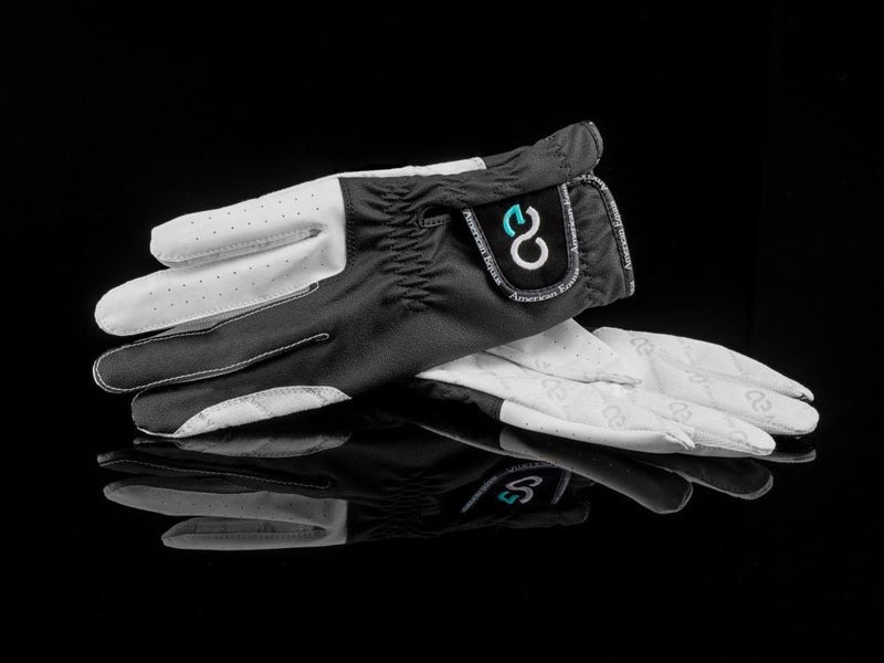 Load image into Gallery viewer, American Equus Half and Half Equestrian Riding Gloves
