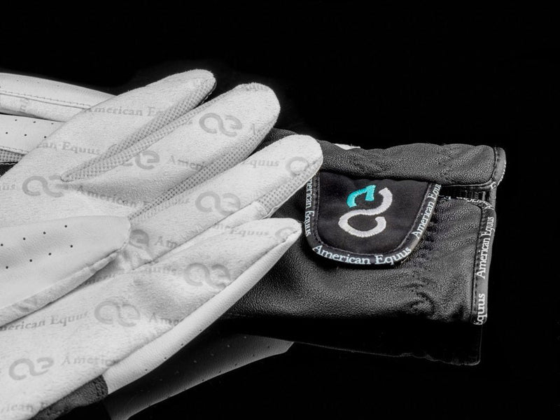 Load image into Gallery viewer, American Equus Half and Half Equestrian Riding Gloves
