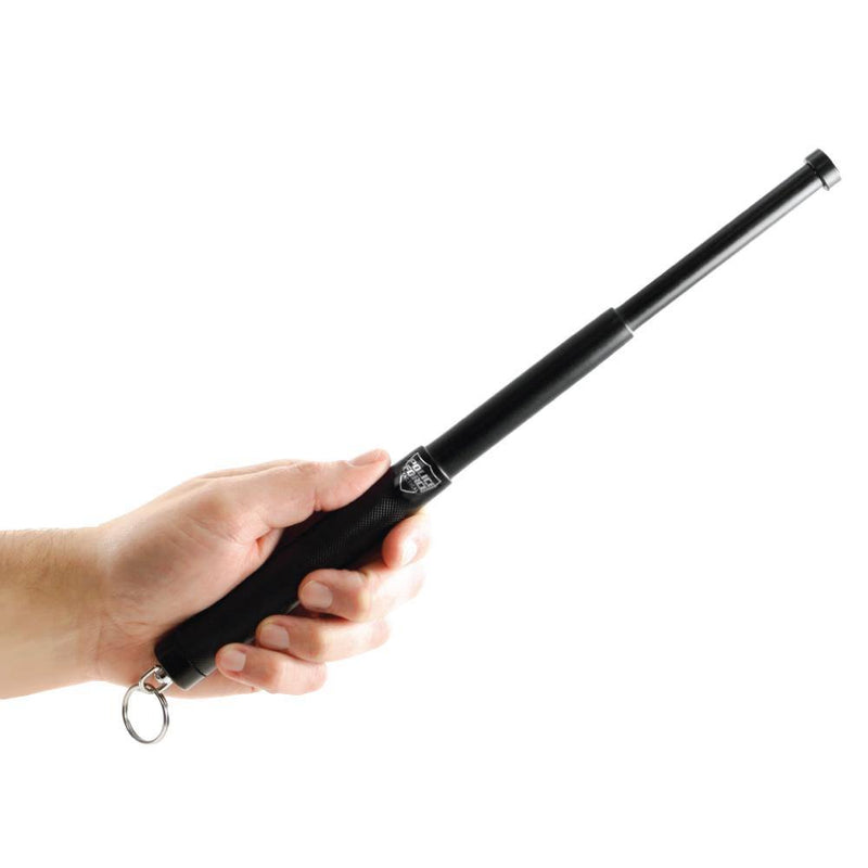 Load image into Gallery viewer, 12&quot; Expandable Steel Baton w/ Keyring
