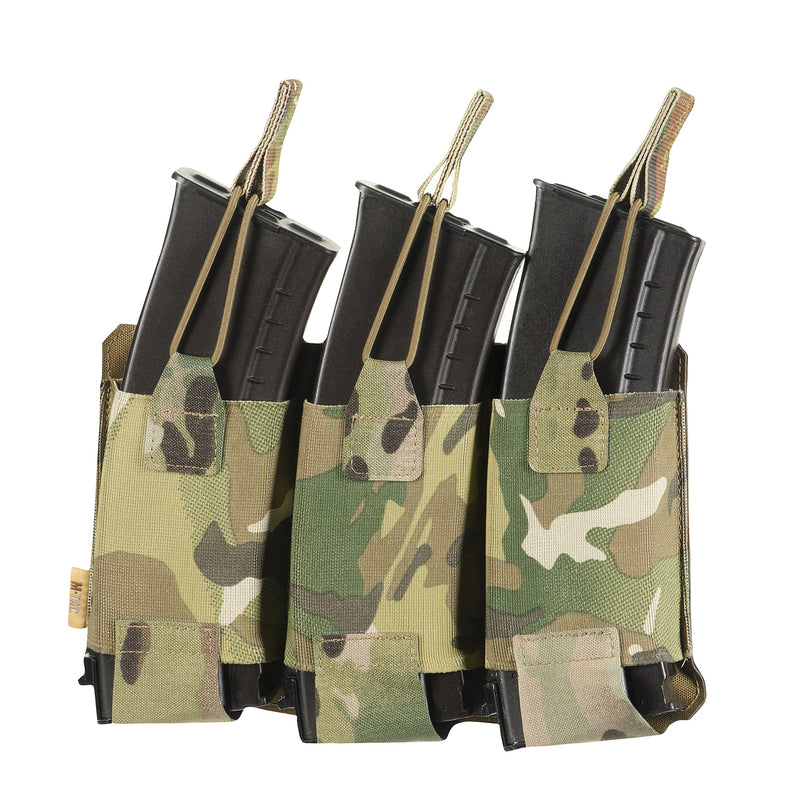Load image into Gallery viewer, M-Tac Elastic Triple Mag Pouch Elite Laser Cut
