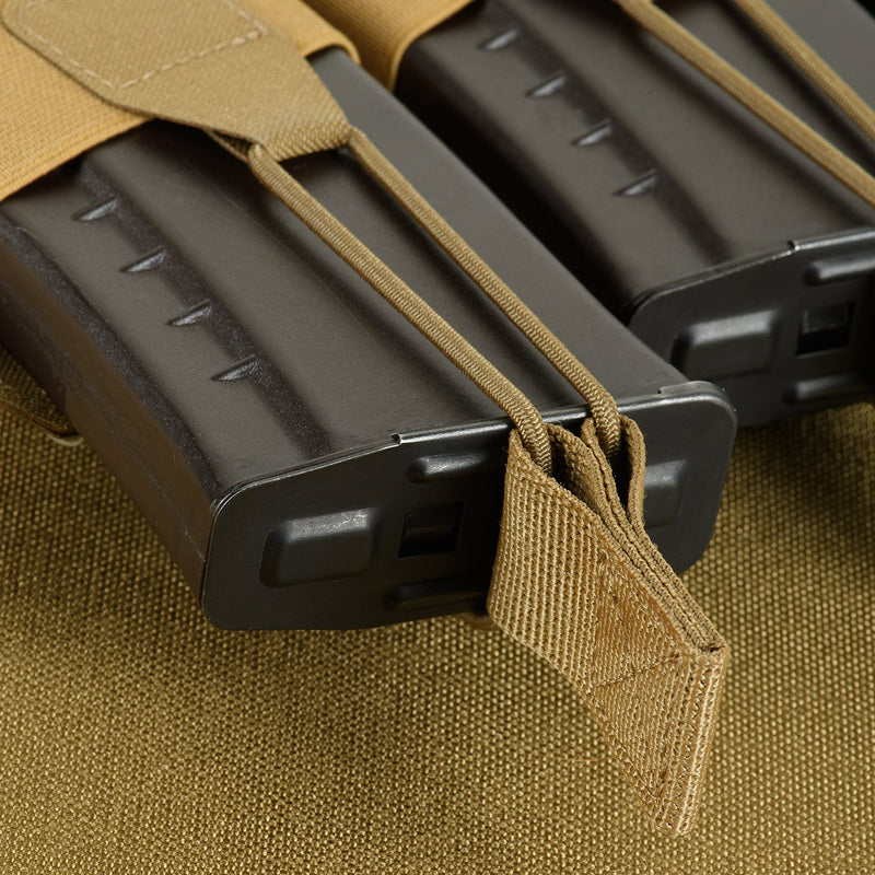 Load image into Gallery viewer, M-Tac Elastic Triple Mag Pouch Elite Laser Cut
