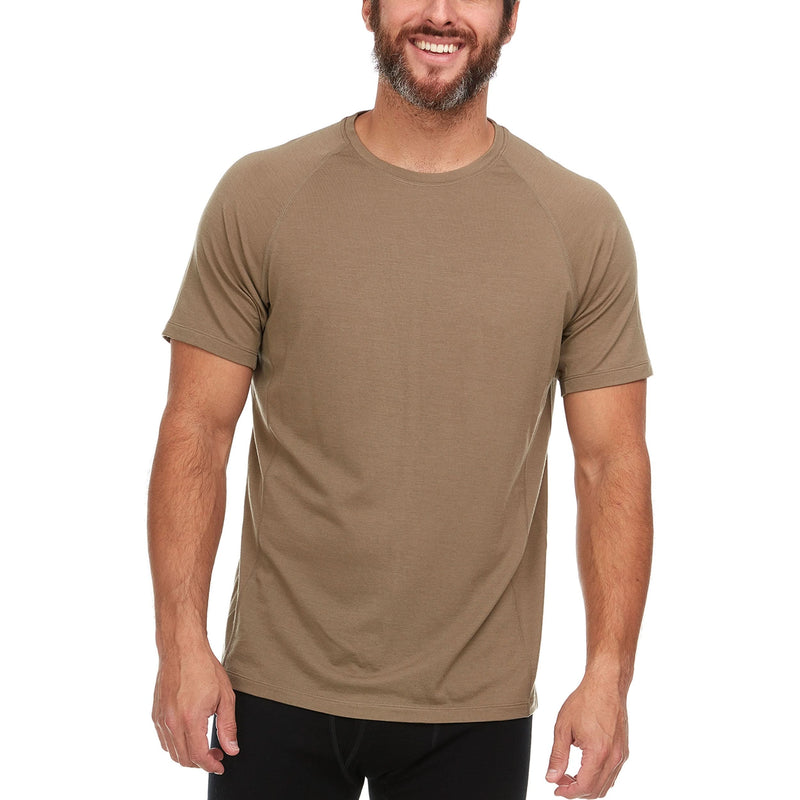 Load image into Gallery viewer, Microweight Men's Wool T Shirt - Woolverino
