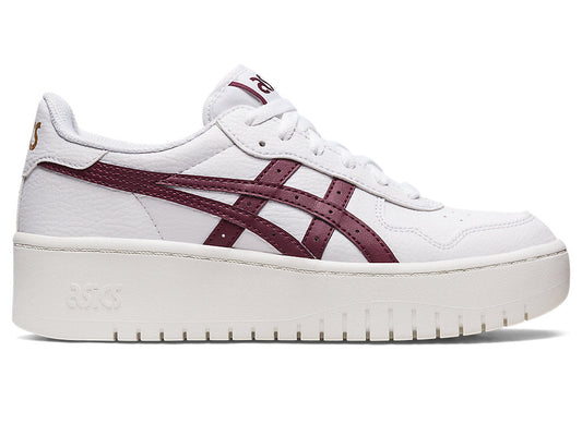 Women's Asics Japan S Pf, White/Deep Mars, 10.5 B Medium - Skoutley Outdoors LLC
