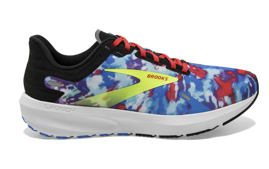 Women's Brooks Launch 9, Black/Blue/Nightlife, 7 B Medium - Skoutley Outdoors LLC