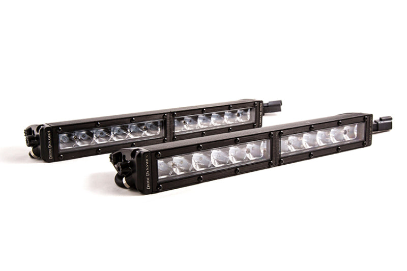 Load image into Gallery viewer, Diode Dynamics 12 In LED Light Bar Single Row Straight Clear Driving (Pair) Stage Series
