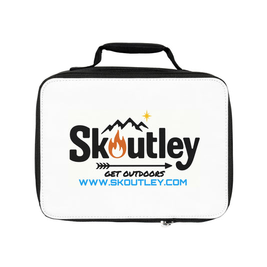 Outdoor Adventure Lunch Bag, Insulated Meal Carrier, Skoutley Logo Tote, Picnic Essential, Eco-Friendly Food Bag