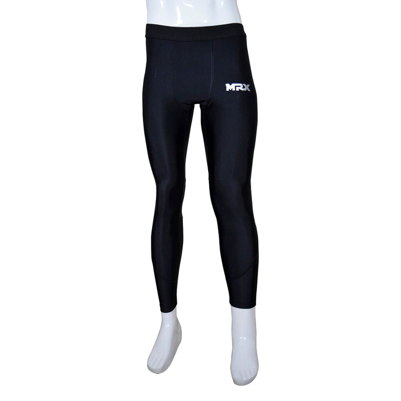 Load image into Gallery viewer, MRX Men's Compression Trouser Pant Base Layer Active Wear Black-Gray
