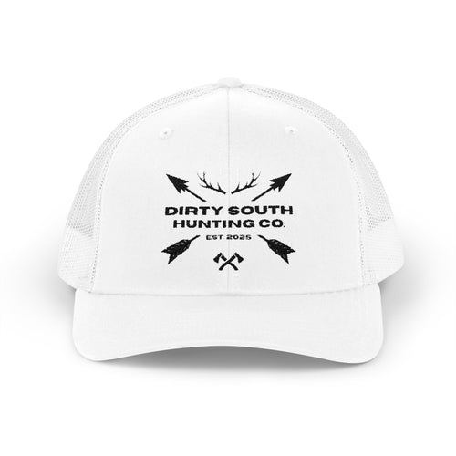Dirty South Hunting Co Snapback Trucker Cap - Perfect for Outdoor Enthusiasts, Gifts for Hunters, Casual Wear, Adjustable Fit, Sports Cap