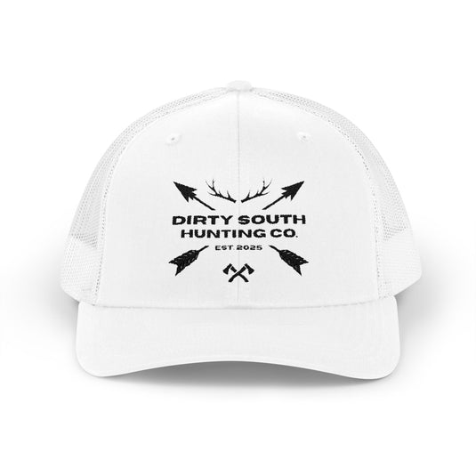 Dirty South Hunting Co Snapback Trucker Cap - Perfect for Outdoor Enthusiasts, Gifts for Hunters, Casual Wear, Adjustable Fit, Sports Cap