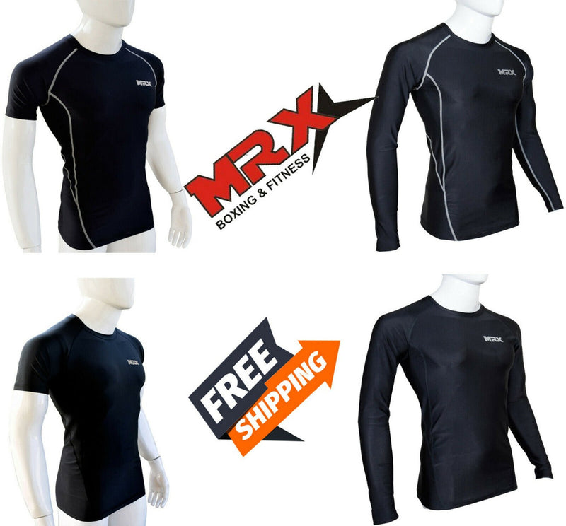 Load image into Gallery viewer, Men's Compression Rash Guard Base Layer Shirt
