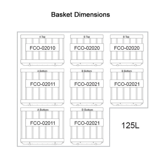 125L Legacy Smart QC Fridge/Freezer