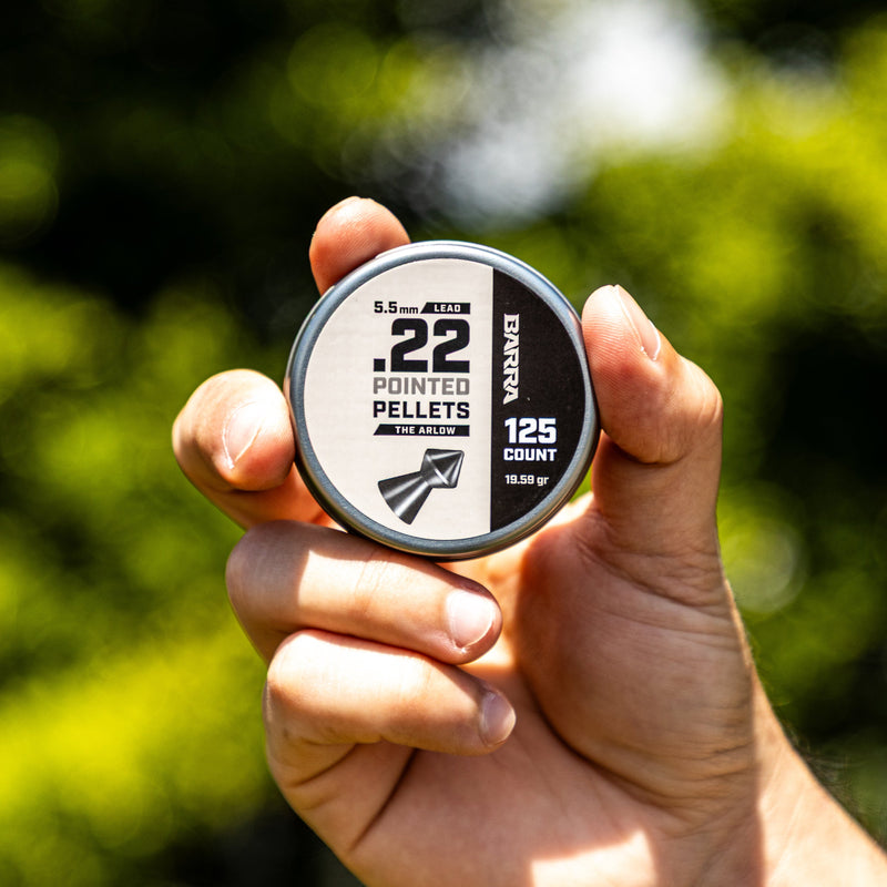 Load image into Gallery viewer, Arlow Pointed Tip .22 Caliber Pellets - 125 Count
