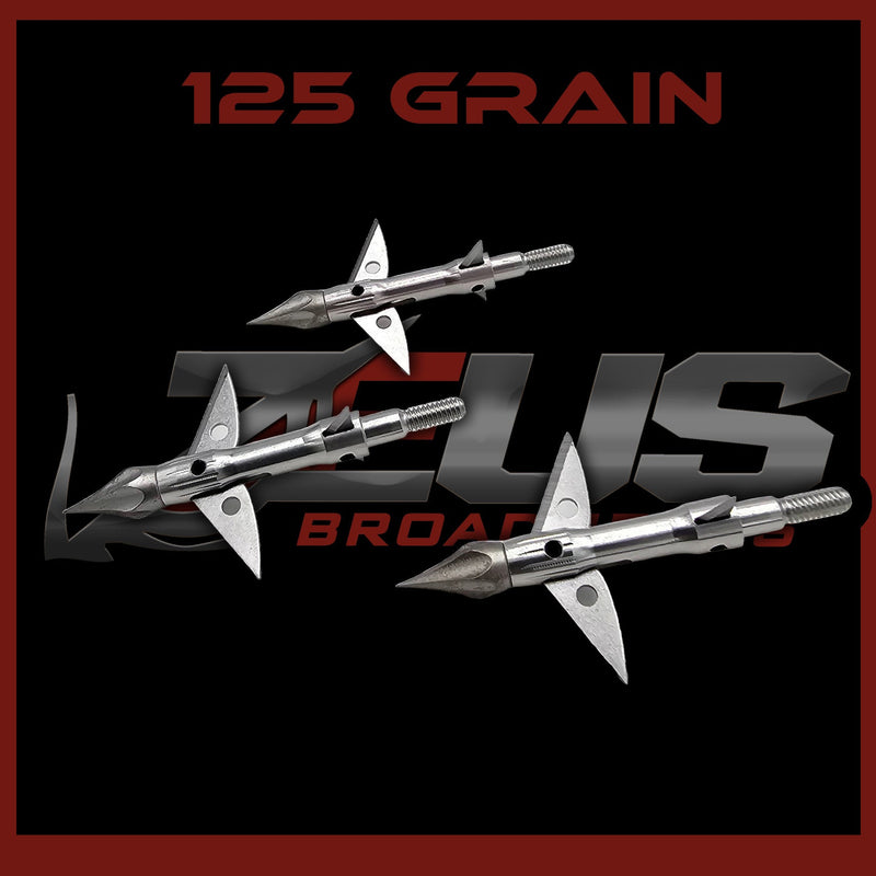 Load image into Gallery viewer, ZEUS BROADHEADS 100GR OR 125GR (3 PACK)
