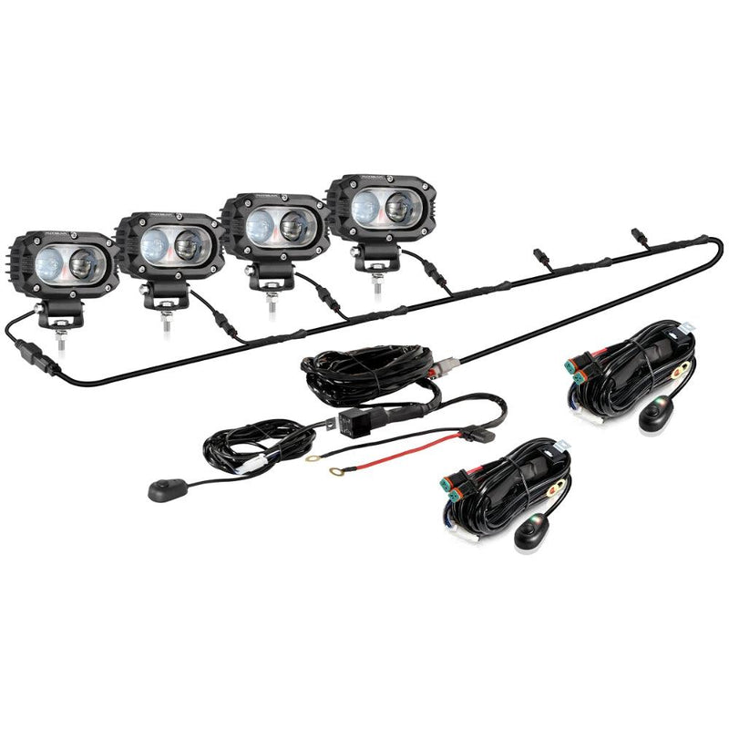 Load image into Gallery viewer, R4 Series | 4 Inch 60W Spot Beam LED Pods Light White Driving Light
