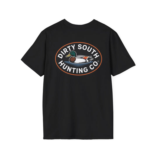 Dirty South Hunting Co. Mallard Logo T-Shirt – Southern Hunting Lifestyle Tee – Waterfowl Hunting Apparel