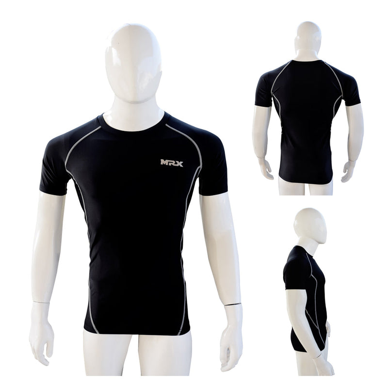 Load image into Gallery viewer, Men's Compression Rash Guard Base Layer Shirt

